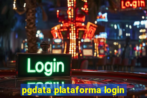 pgdata plataforma login